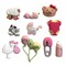 Buttons Galore 50+ Assorted Baby Buttons - Bundle of 6 Different Sets of Baby Themed Buttons